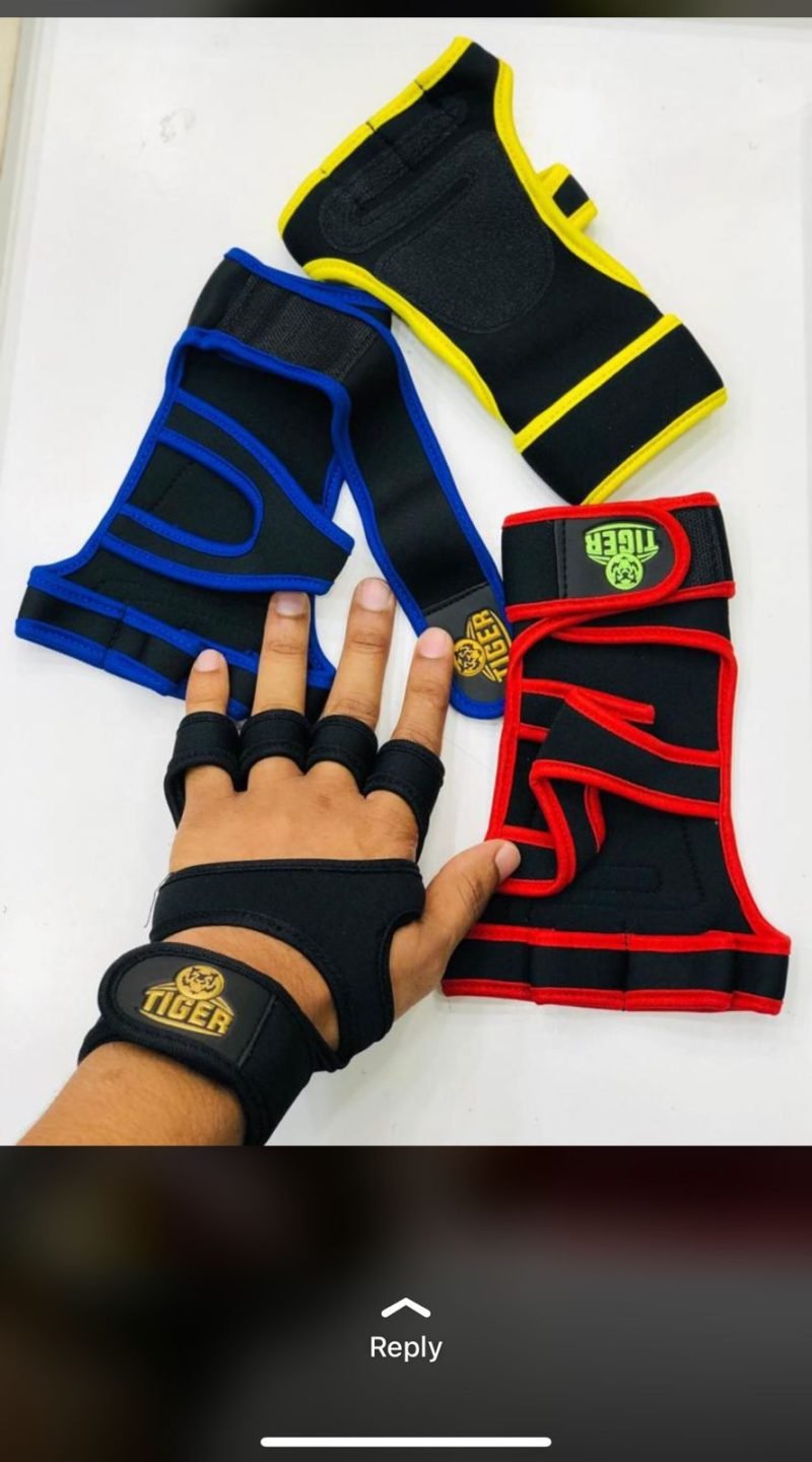 GYM FINGERLESS GLOVES