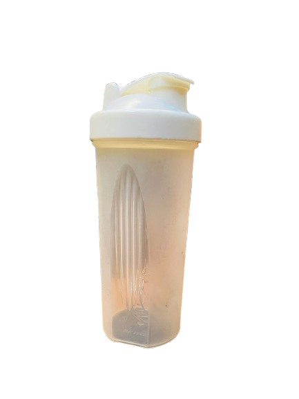 Protein Shaker Bottle with Wire Whisk Ball