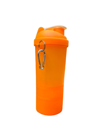 Protein Shaker Bottle with Wire Whisk Ball