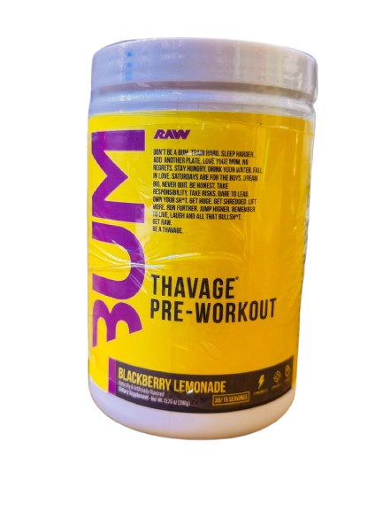 Buy RAW Thavage Pre Workout BlackBerrry Lemonade online In Pakistan