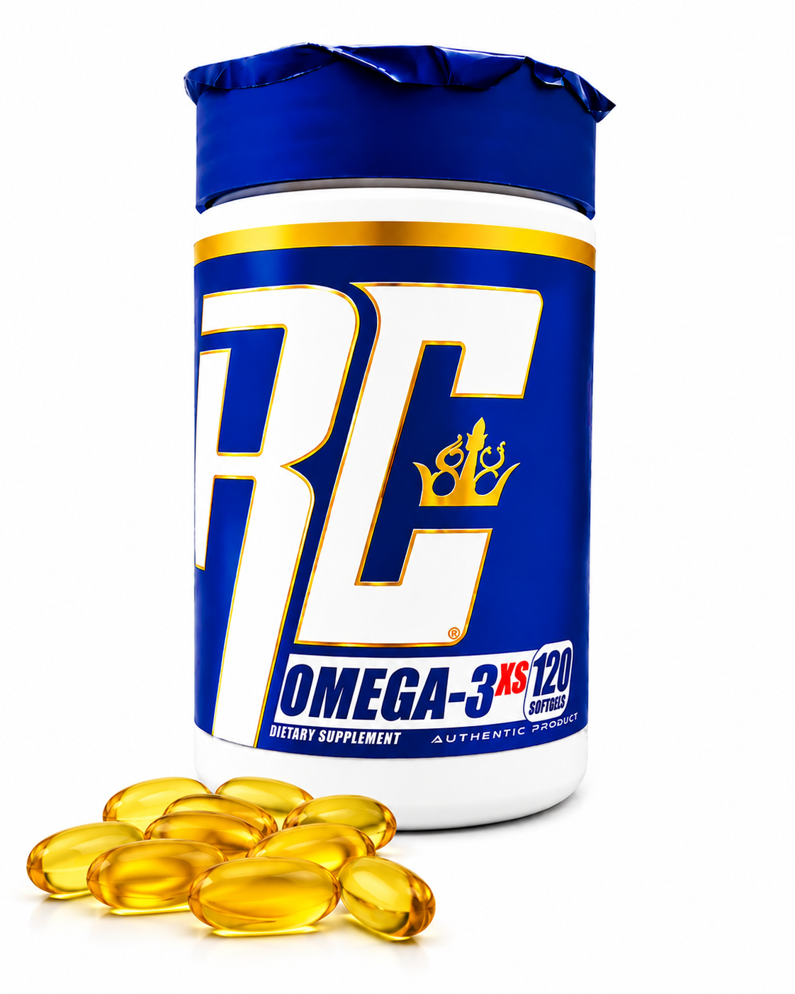 Ronnie Coleman Signature Series Omega-3 XS fish oil supplement 120 Softgels